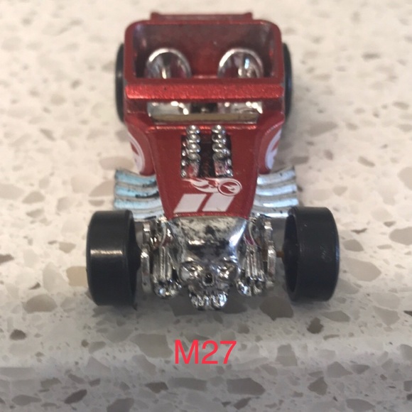 2015 Hot wheels boneshaker with treasure hunt symbol origins of awesome five pk - Picture 7 of 7